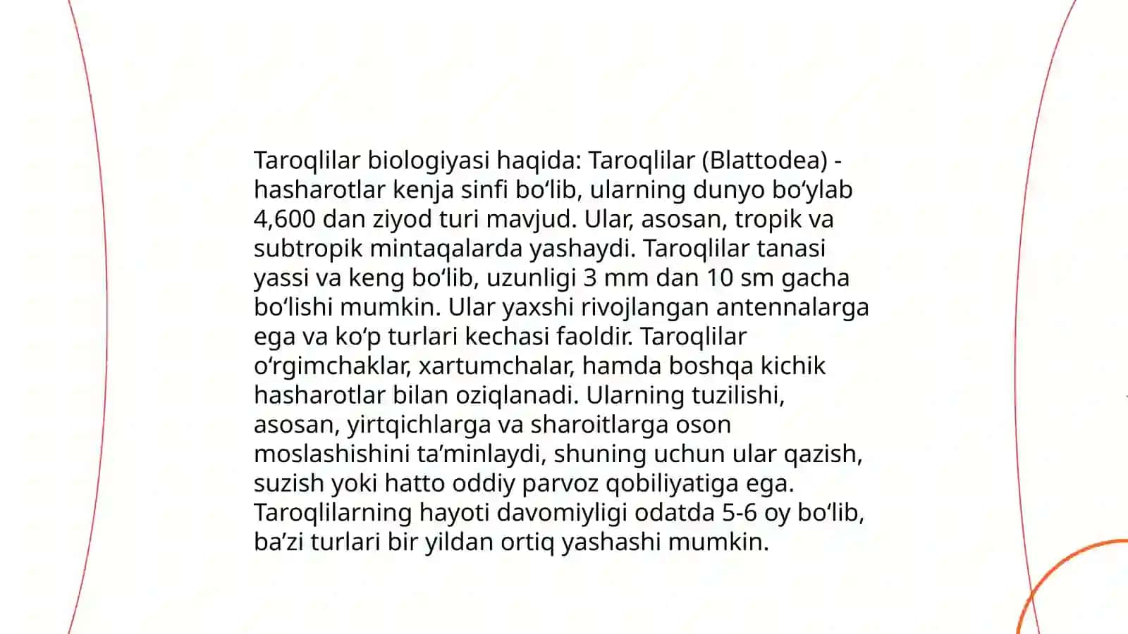 Taroqlilar biologiyasi 3