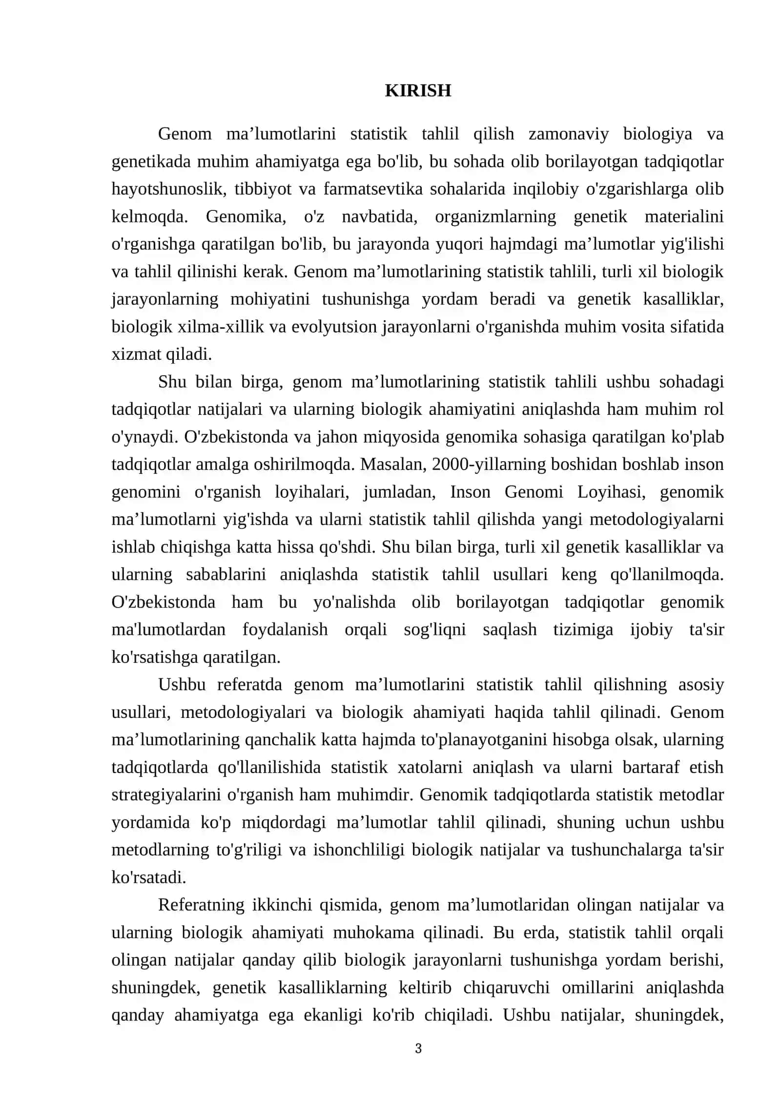 Genom maʼlumotlarini statistik tahlil qilish 3