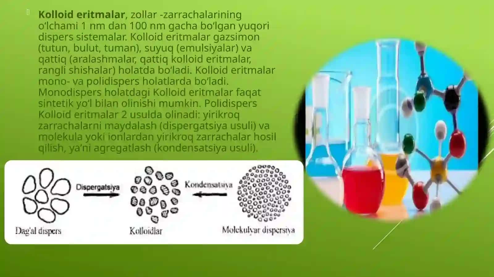 Kolloideritmalarning xossalari 3