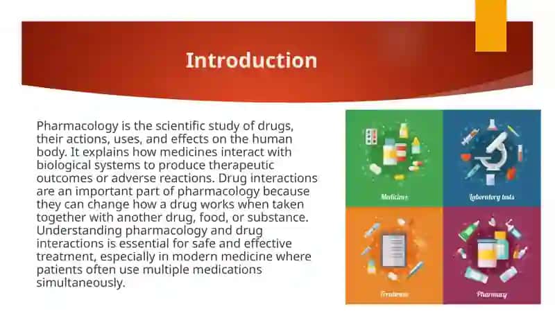 Pharmacology and Drug Interactions 3