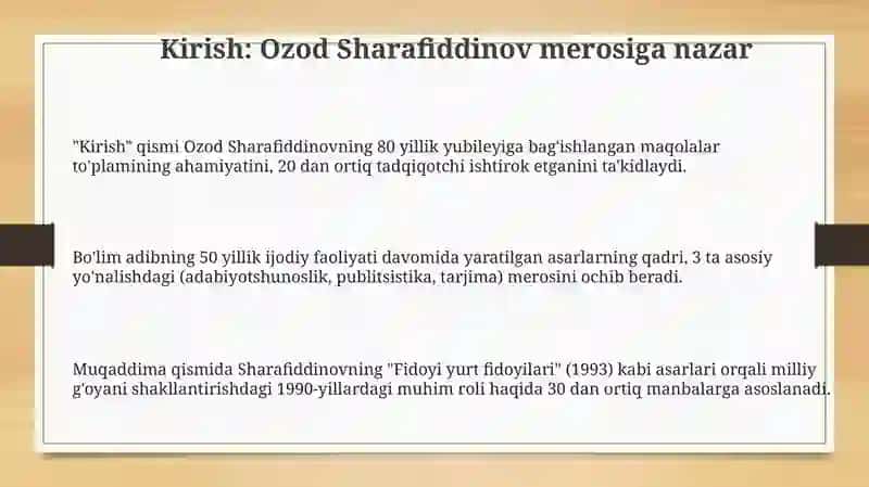 Saylanma nomli maqola taqdimot slaydi 3