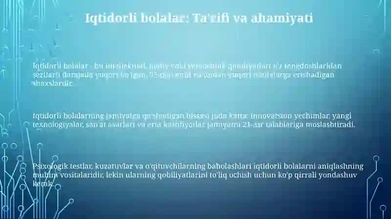 Iqtidorli bolalar 3