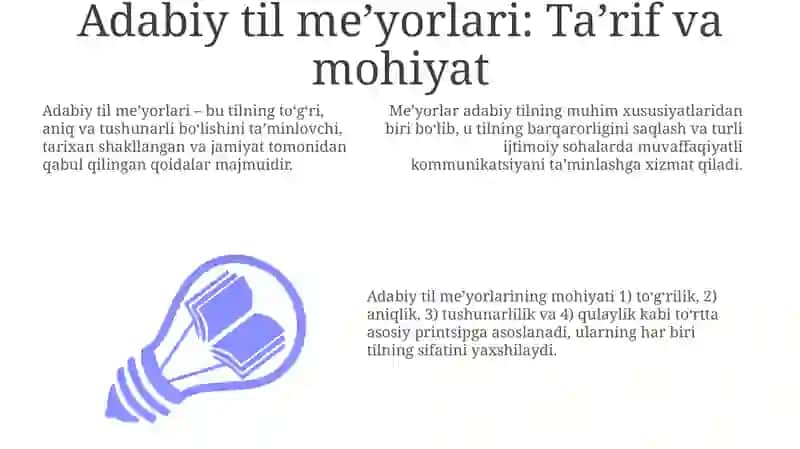 Adabiy til meʼyorlari 3