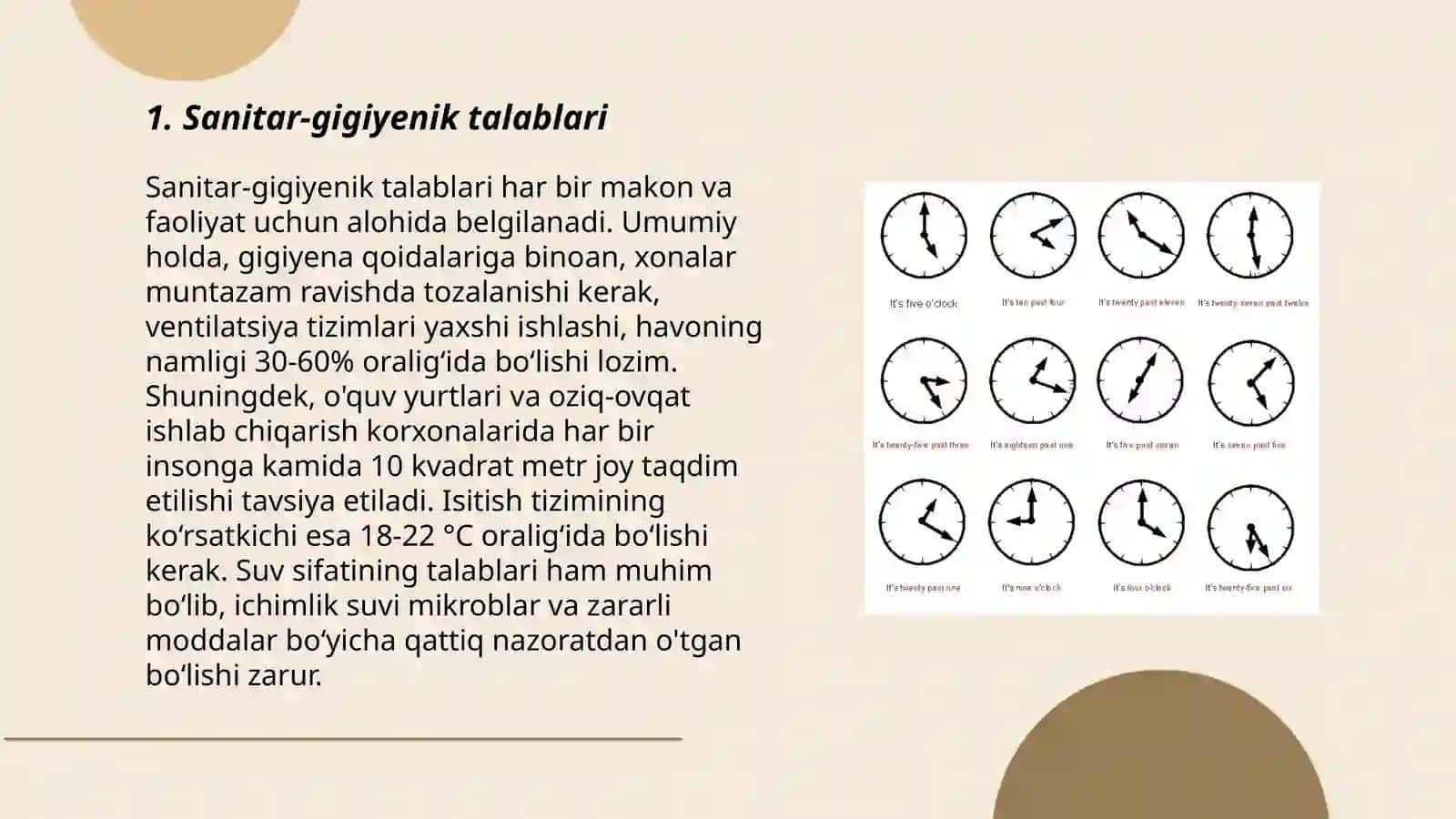 Fan xonalarining jihozlanishini o'rganish 3