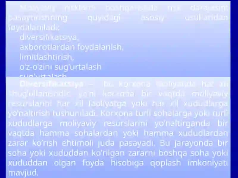 СУҒУРТА ТАРИФ СИЁСАТИ 3