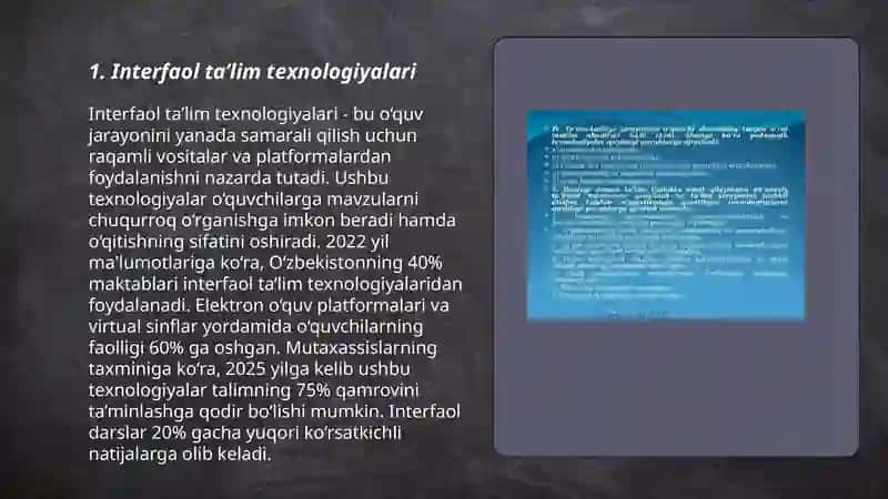 Interfaol ta’lim texnologiyalari 3