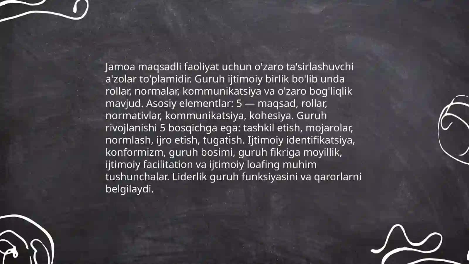 Jamoa va guruh psixologiyasi 3