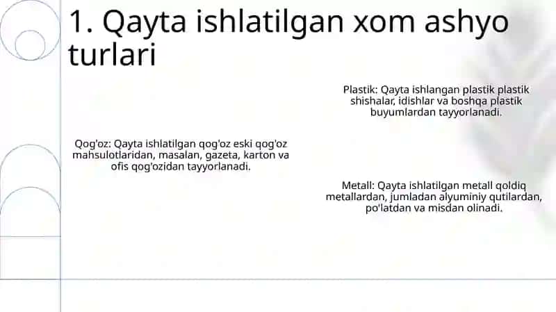 Qayta ishlashga berilgan xomashyo 3