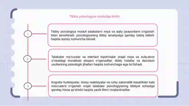 Tibbiy Psixologiya Moduli 3