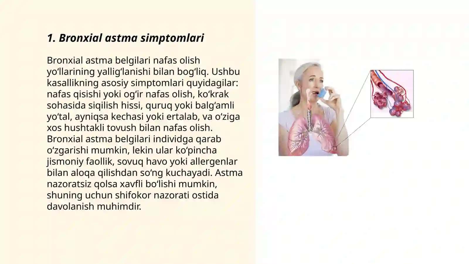 Bronxial astmaning farmakoterapiyasi 3