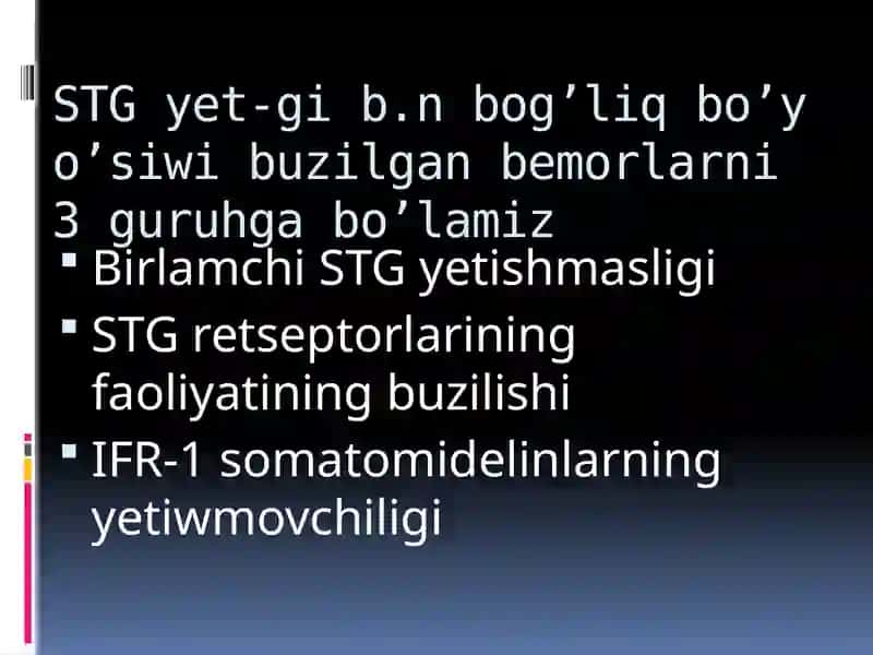 Gipofizar nanizm 3