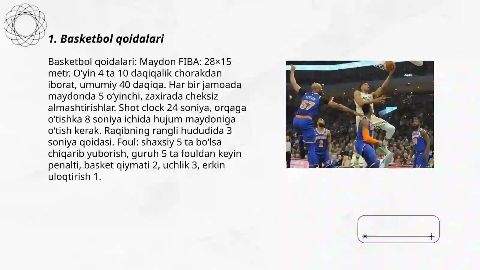 Basketbol qoidalari 3