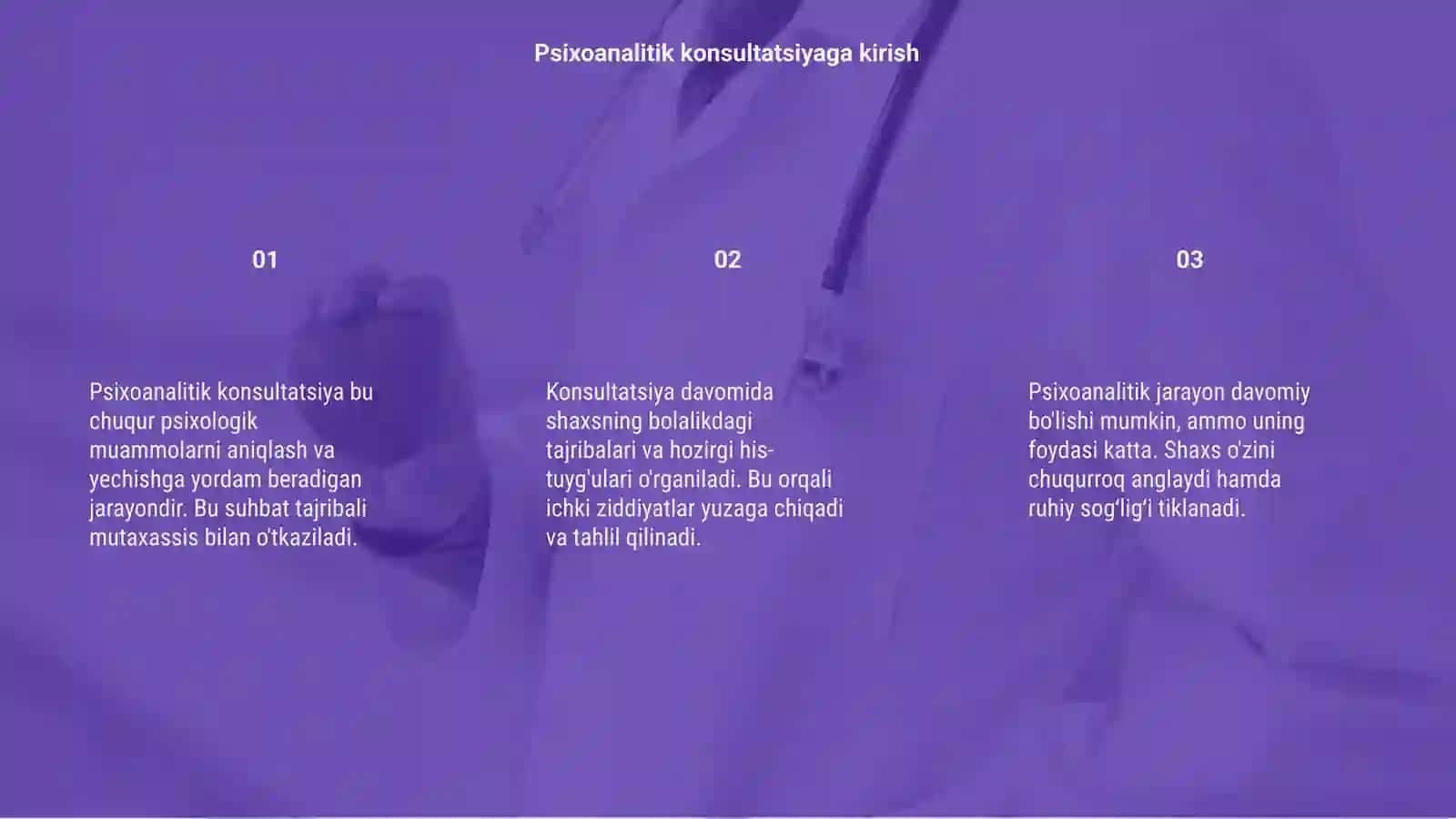Psixoanalitik konsultatsiya 3