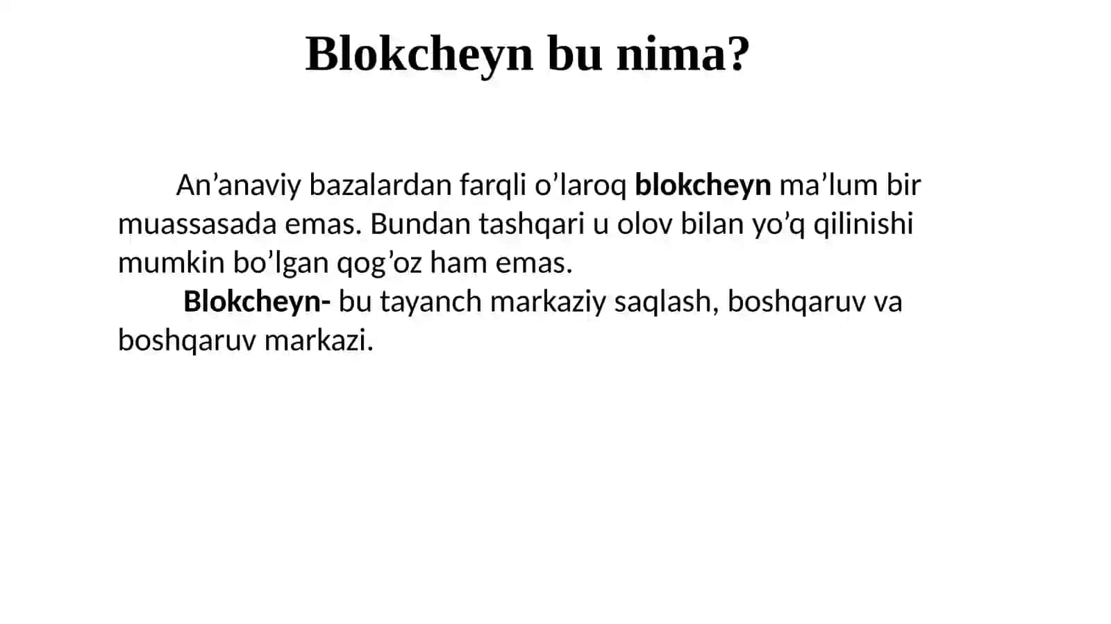 13-mavzu Blokchenishlashtamoyili 3