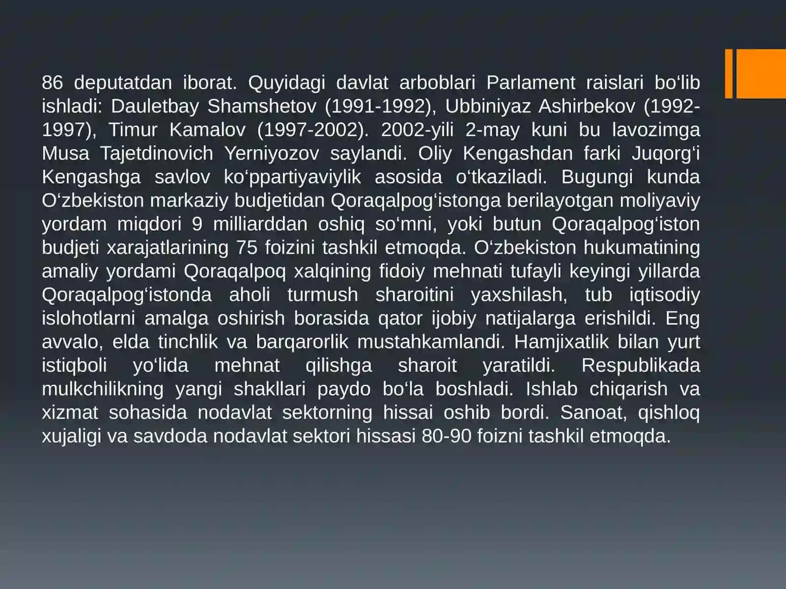Mustaqil O‘zbekiston tarkibida suveren Qoraqalpog‘iston Respublikasi 3