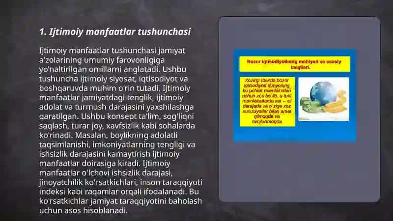 Ijtimoiy manfaatlar va xususiy manfaatlar o‘rtasidagi muvozanat 3
