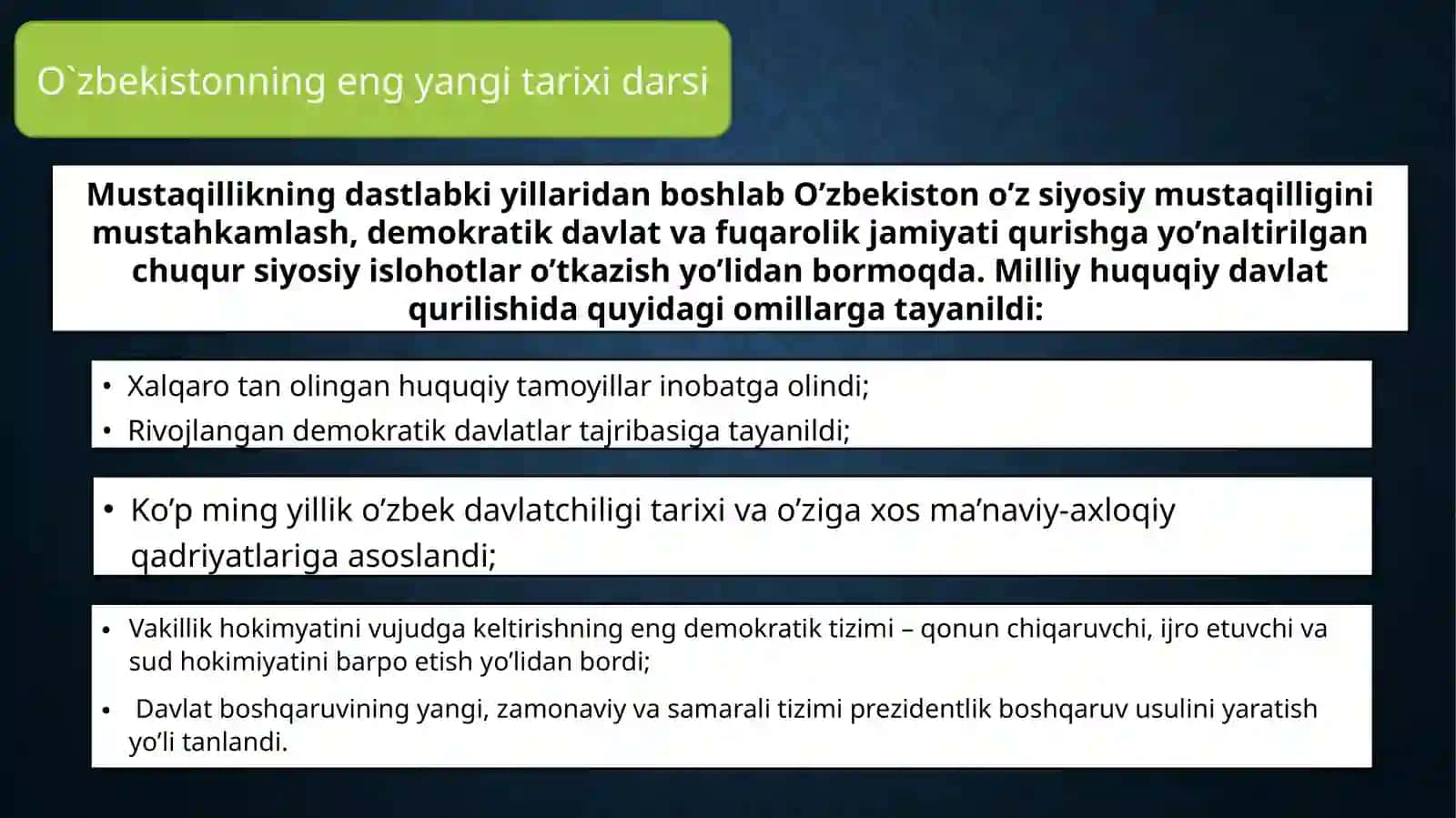 O`zbekistondadavlat-hokimiyatiningshakllanishi 3