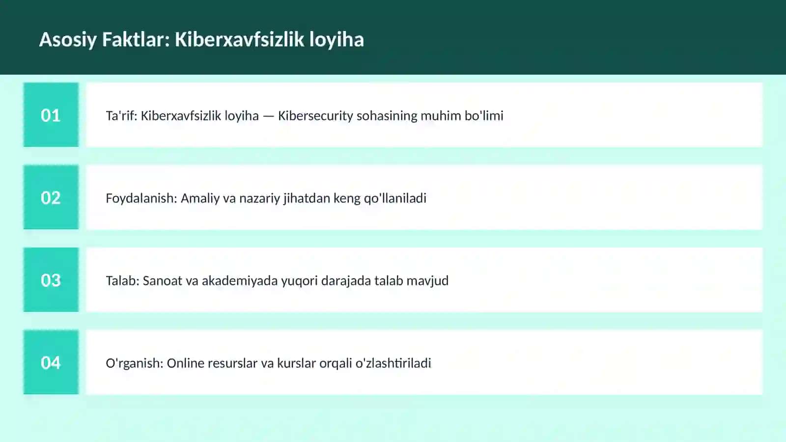Kiberxavfsizlik loyiha 3