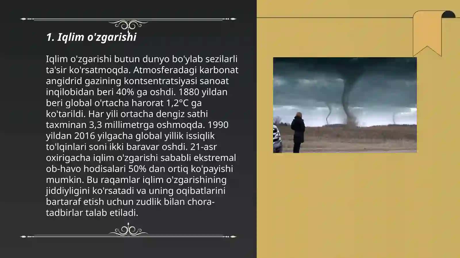 Tabiat hodisalari 3