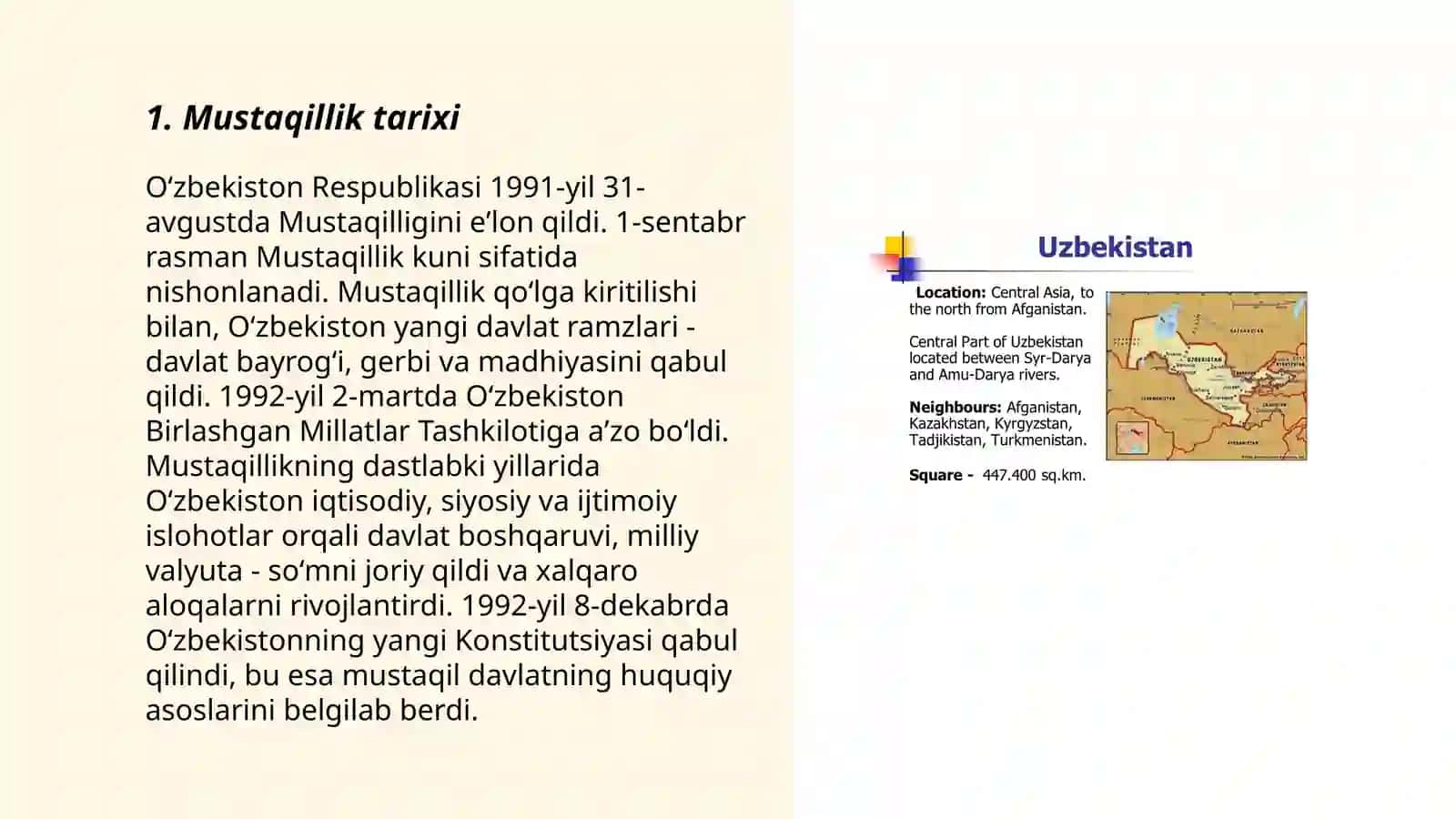 Mustaqillik Tarixi 3