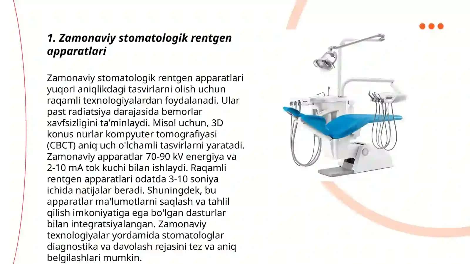 Zamonaviy stomatologik rentgen apparatlari 3