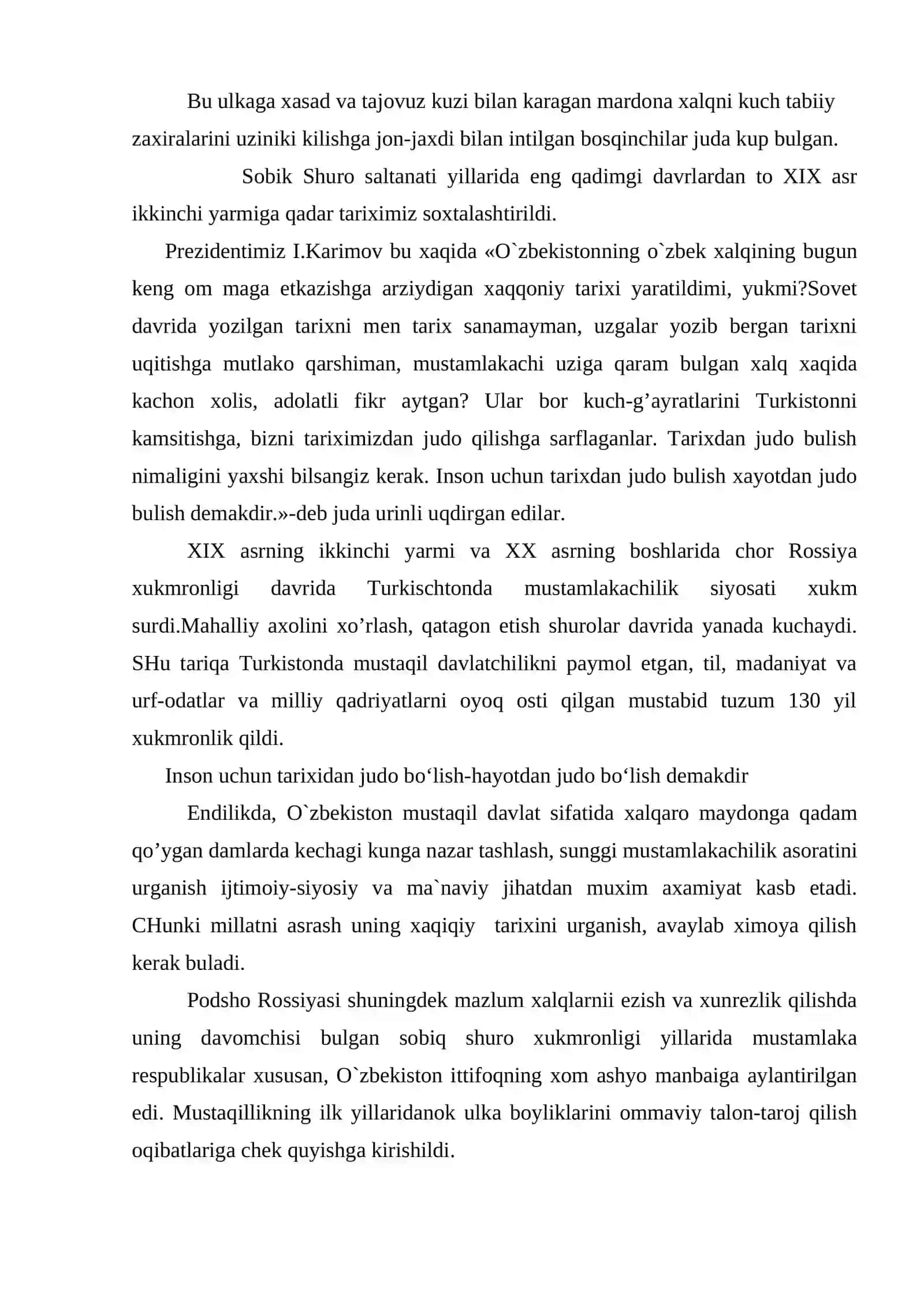 Mustaqillik yillarida O‘zbekistonda tarix fani 3