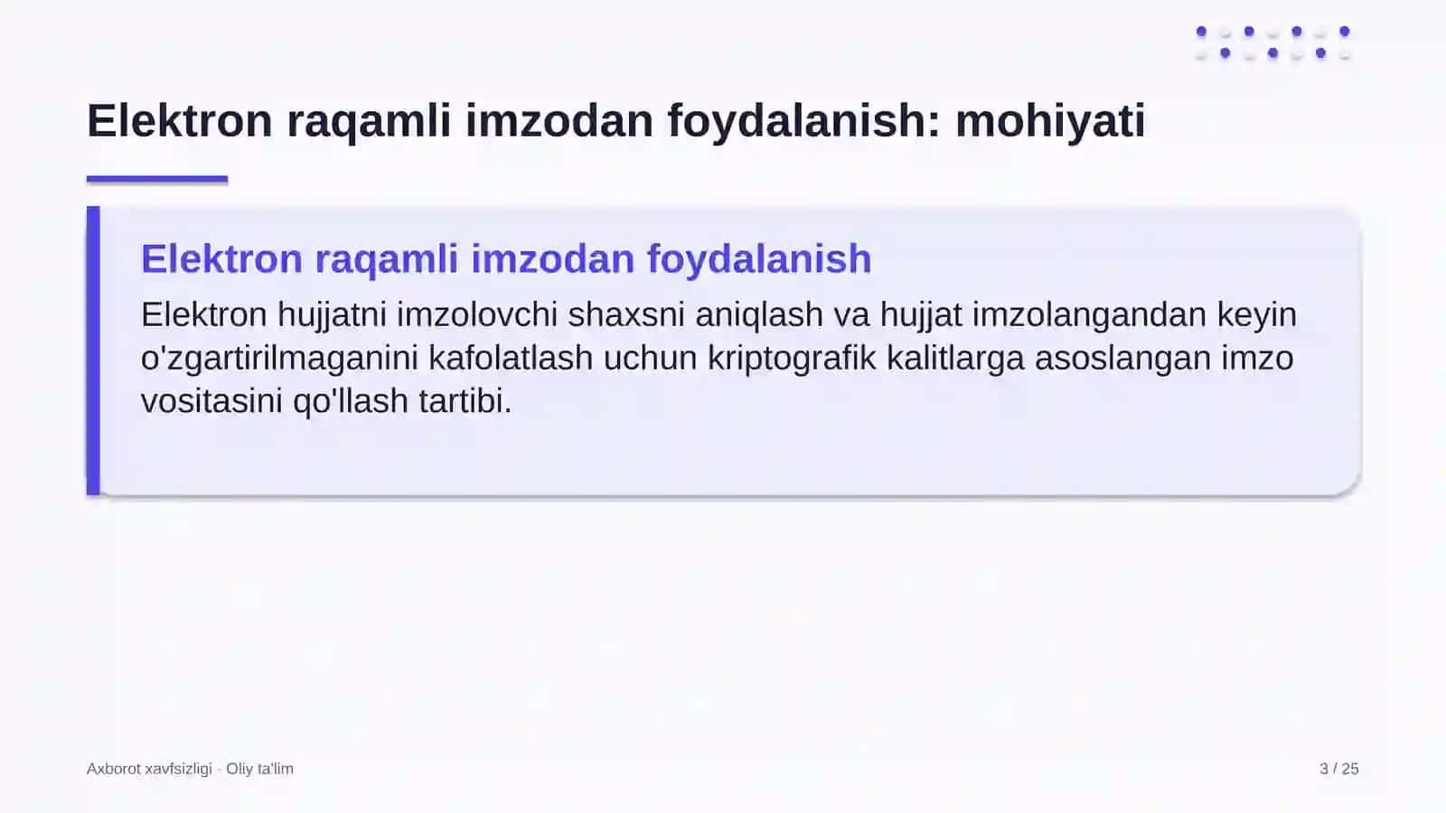 Botanika bog'larida elektron raqamli imzodan foydalanish 3