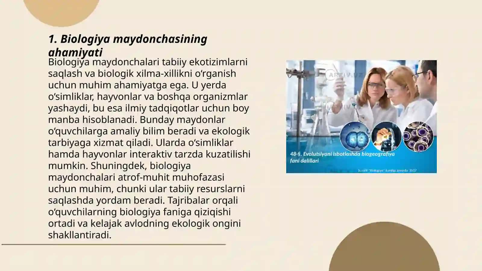 Biologiya maydonchasi 3