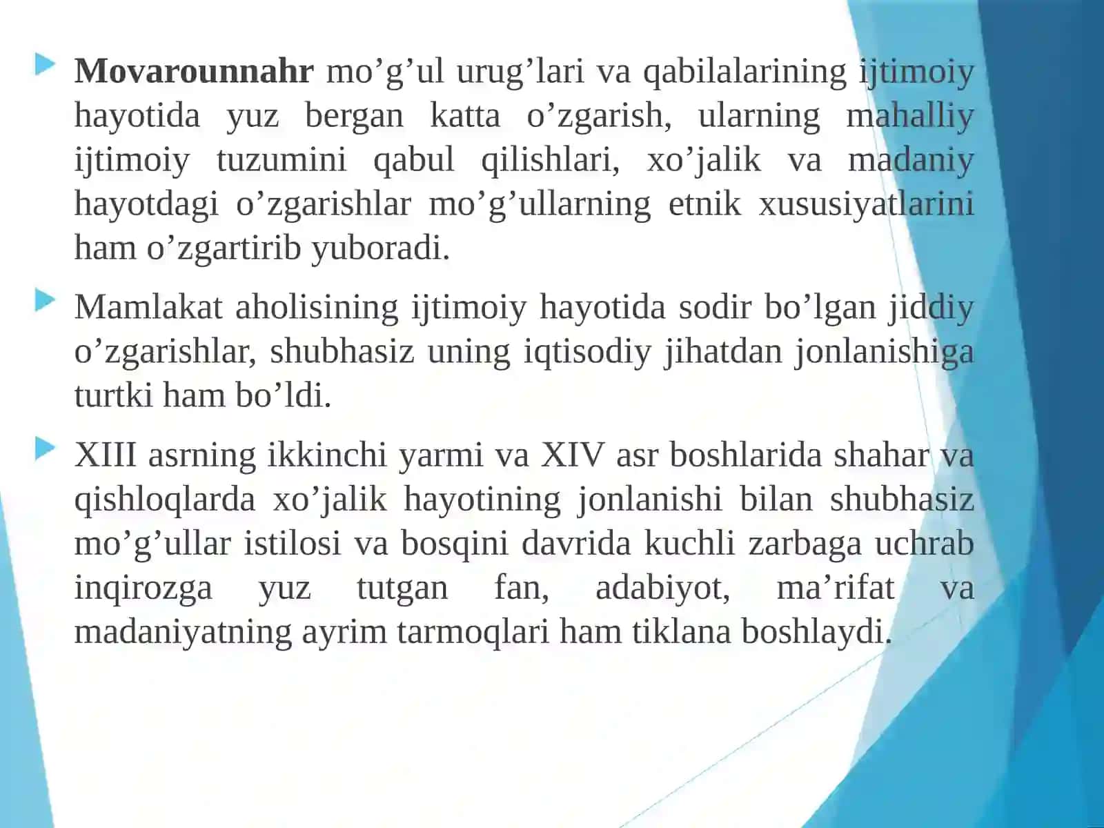 XV-XIX asrlarda tarbiya va pedagogika fikrlari 3