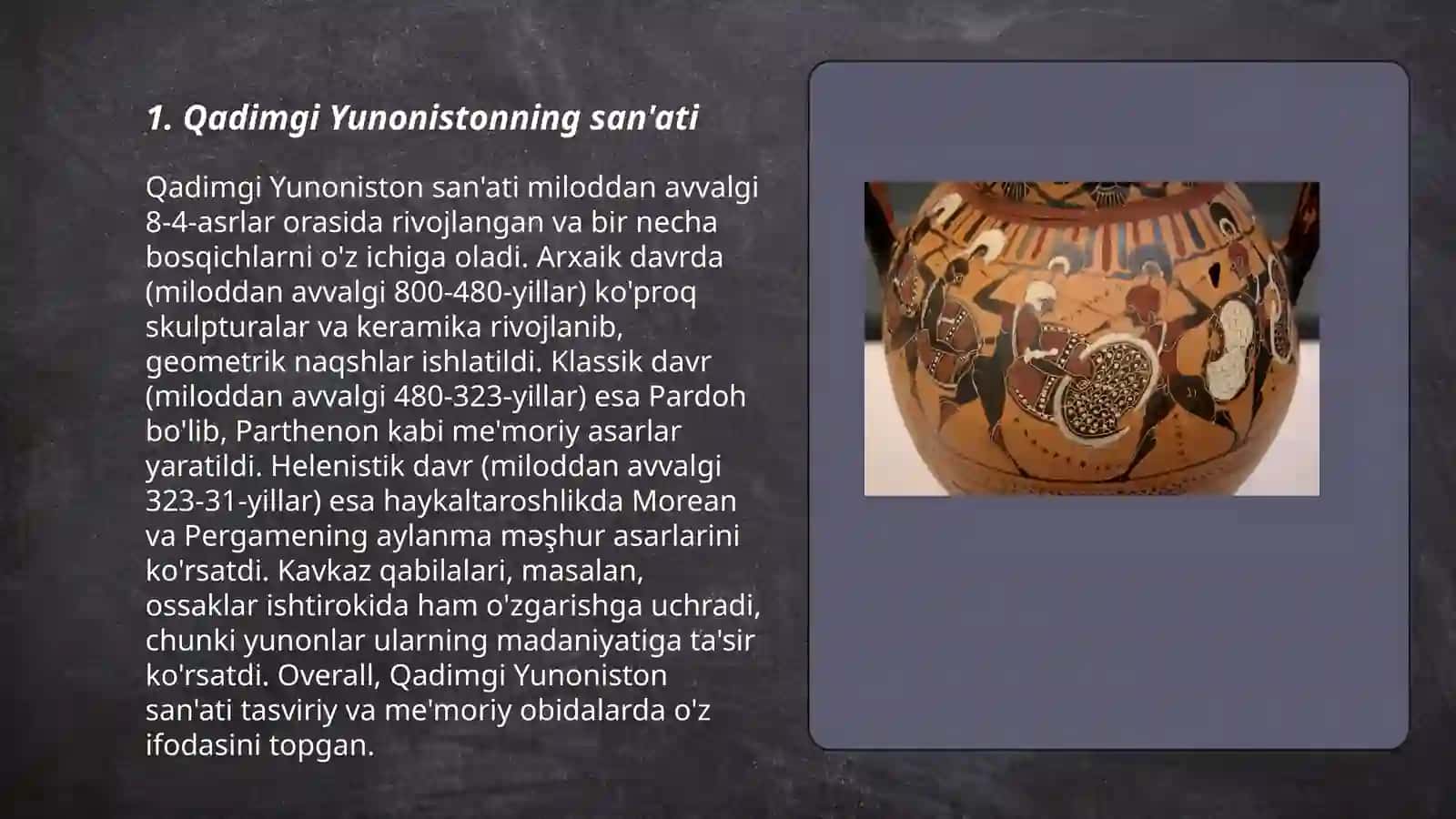 Qadimgi Yunonistonning san'ati 3