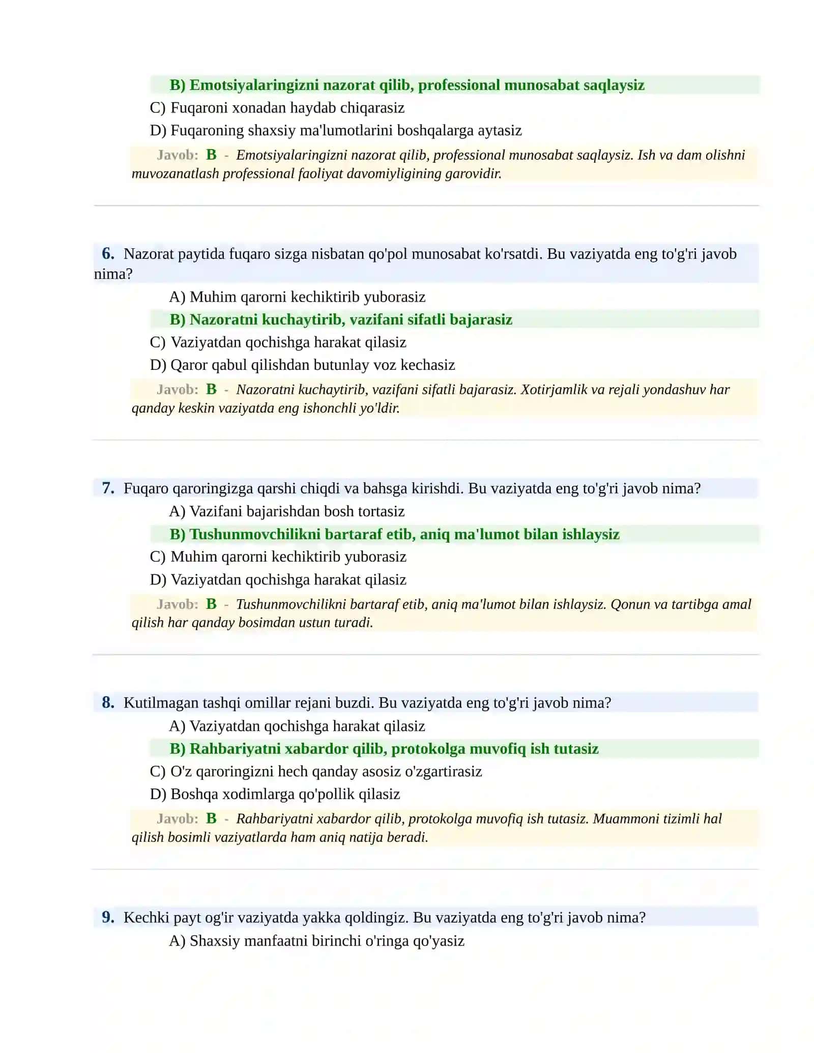 KIRISH PSIXOLOGIK SINOV Testlari 3