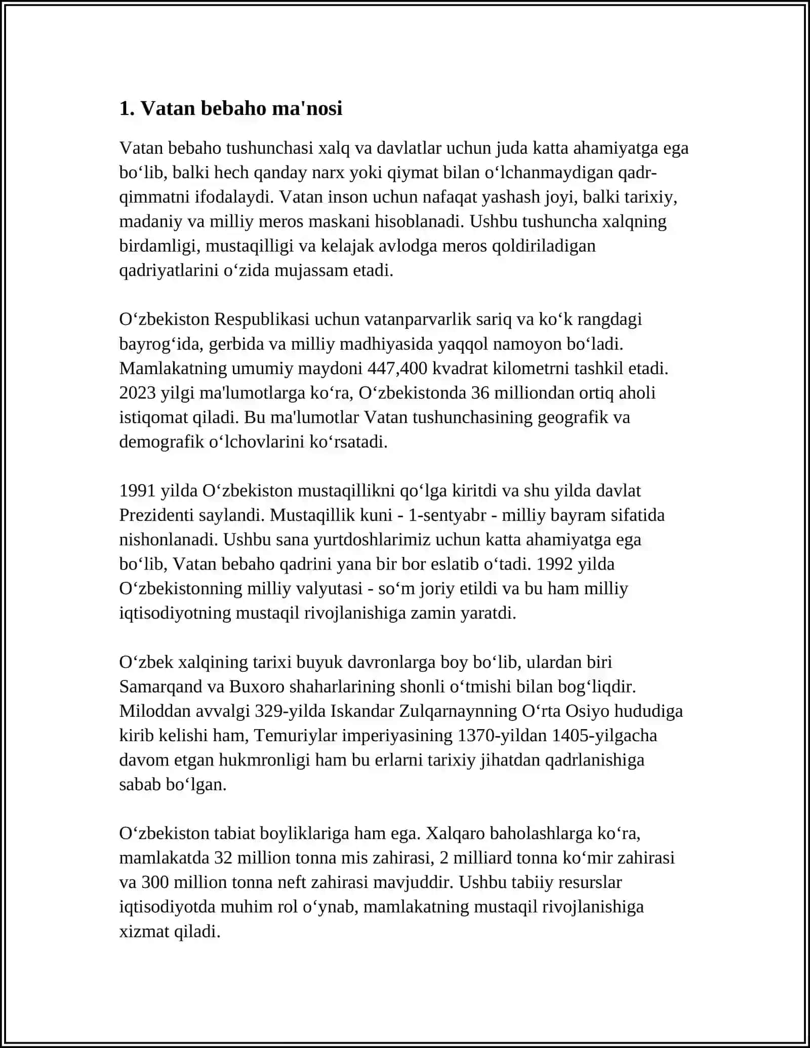 Vatan bebaho 3
