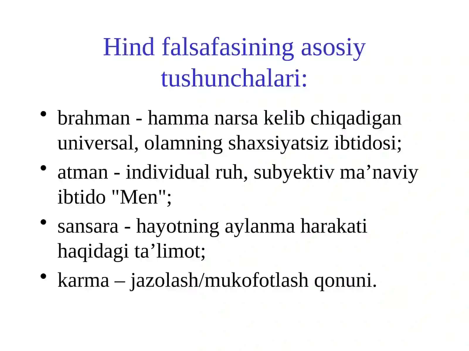 Hind falsafasi 3