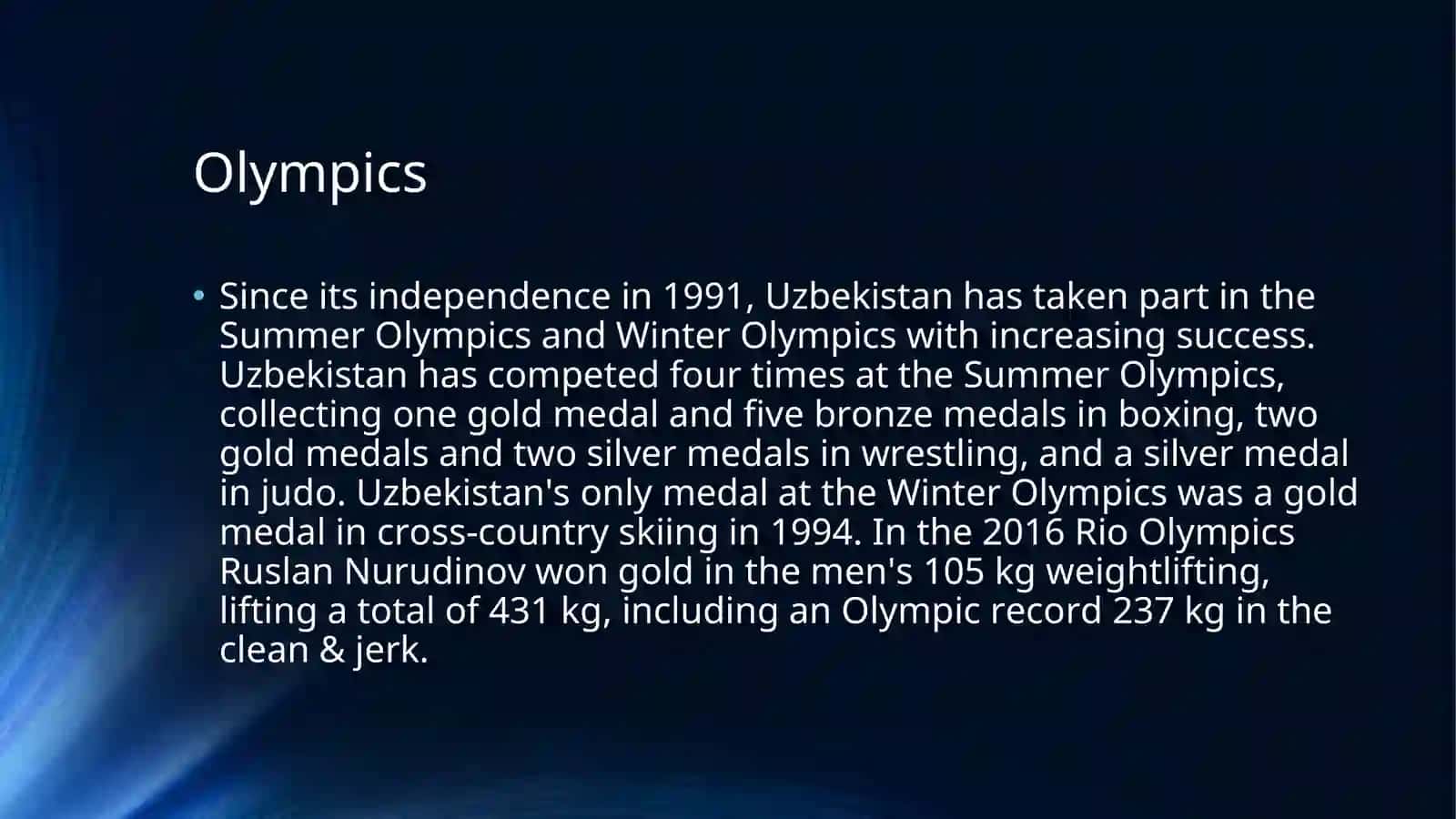 Sport in Uzbekistan 3