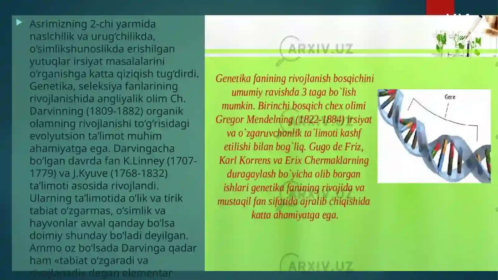 Genetika fani 3