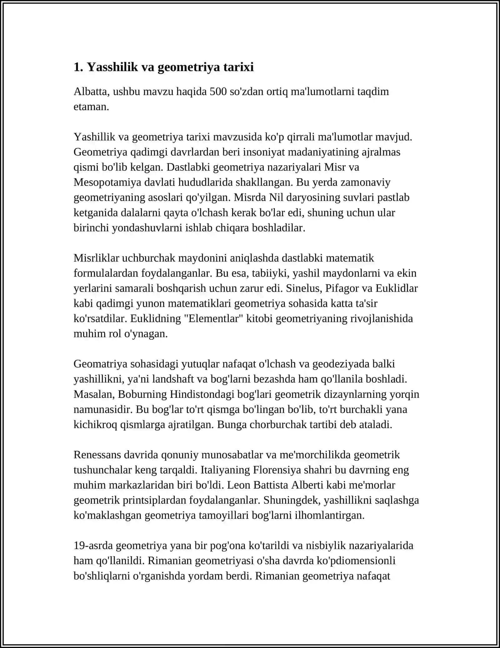 YASASHGA DOIR GEOMETRIK MASALALAR TARIXIGA OID MA'LUMOTLARNI O'RGANISH 3