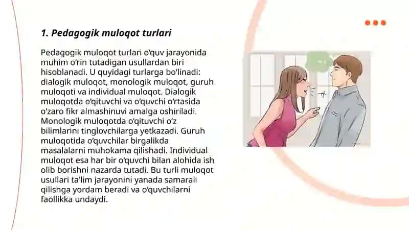 Pedogagik muloqotning konfliktogenligi profilaktikasi 3