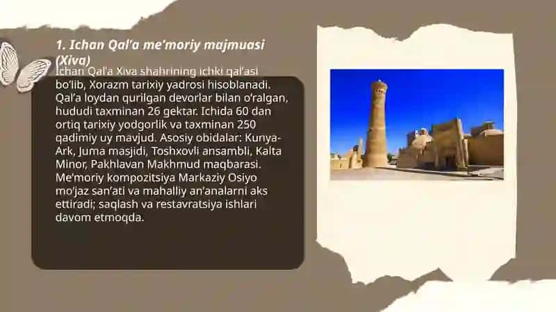 Xorazm tarixiy obidalar 3