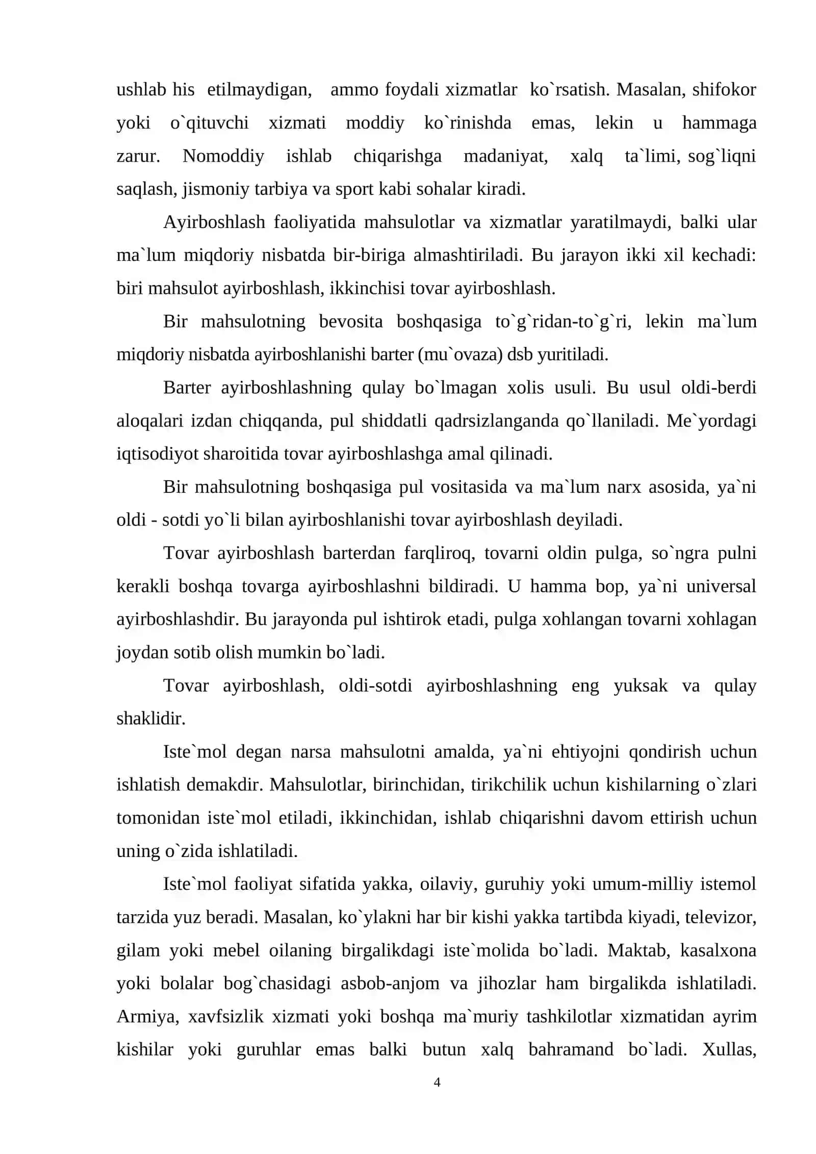 Iqtisodiy faoliyat va uning turlari 3