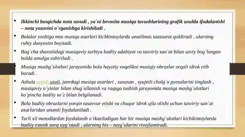 Kattavatayyorlov guruhda musiqa mashg'ulotlari 3