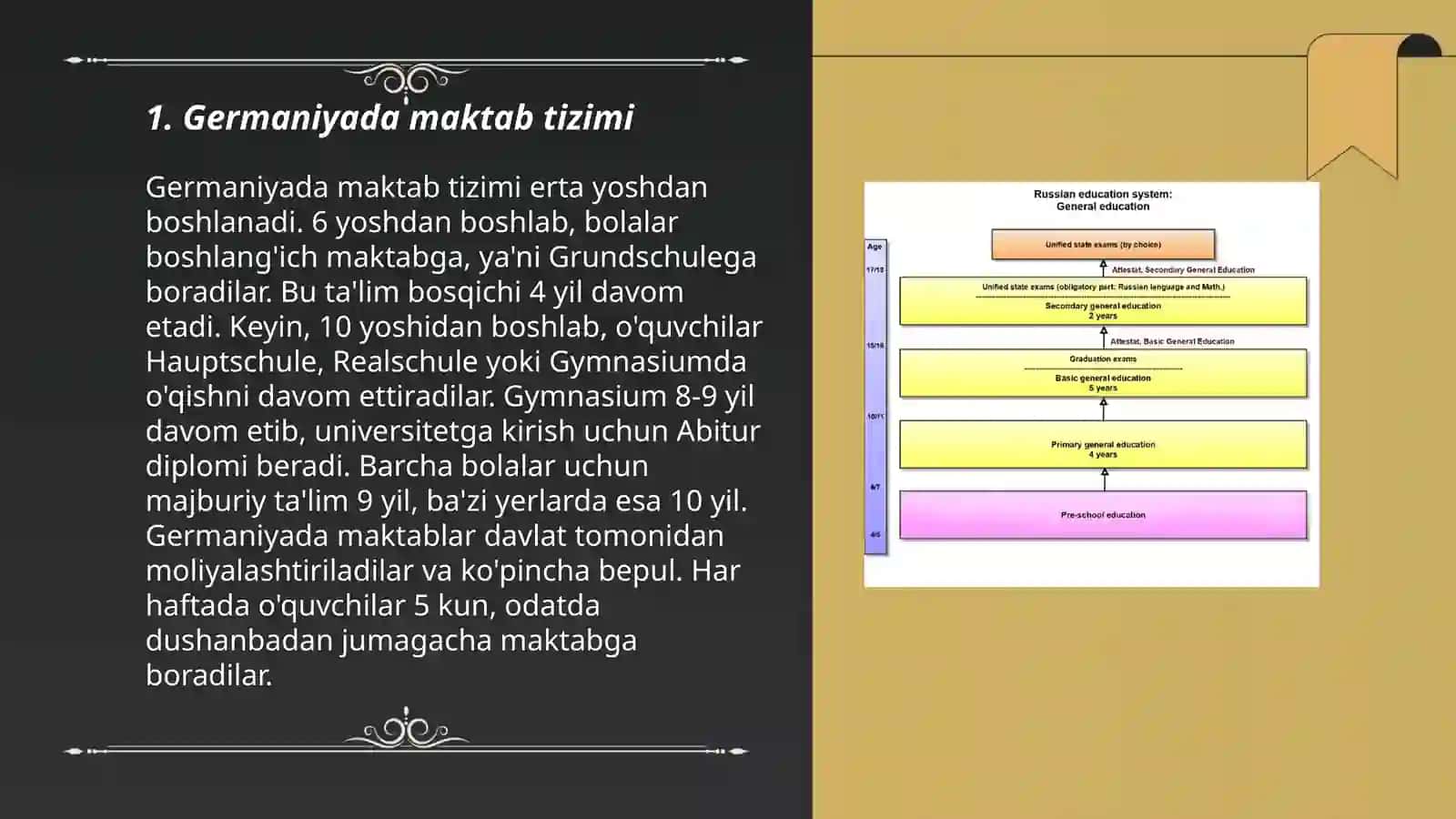 Germaniya ta'limining oʻqitish tizimi 3