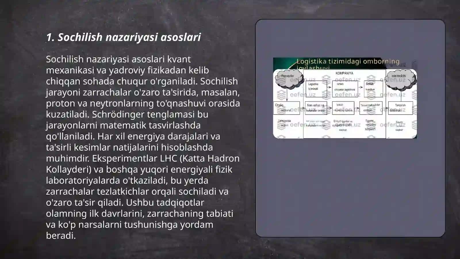 Sochilishining teskari masalasi metodi 3