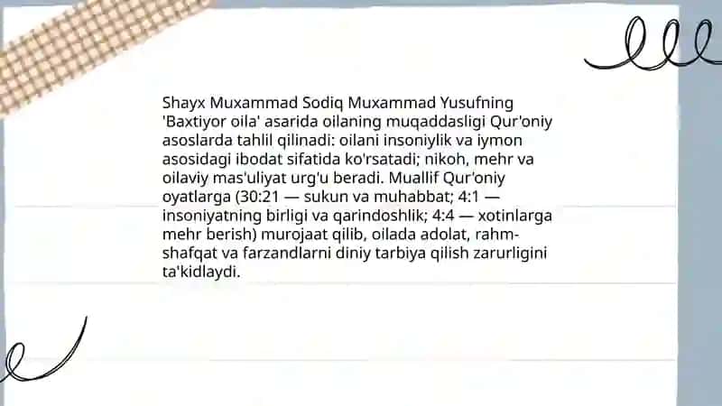 Baxtiyor oila 3