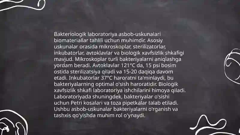 Bakteriologik laboratoriya 3