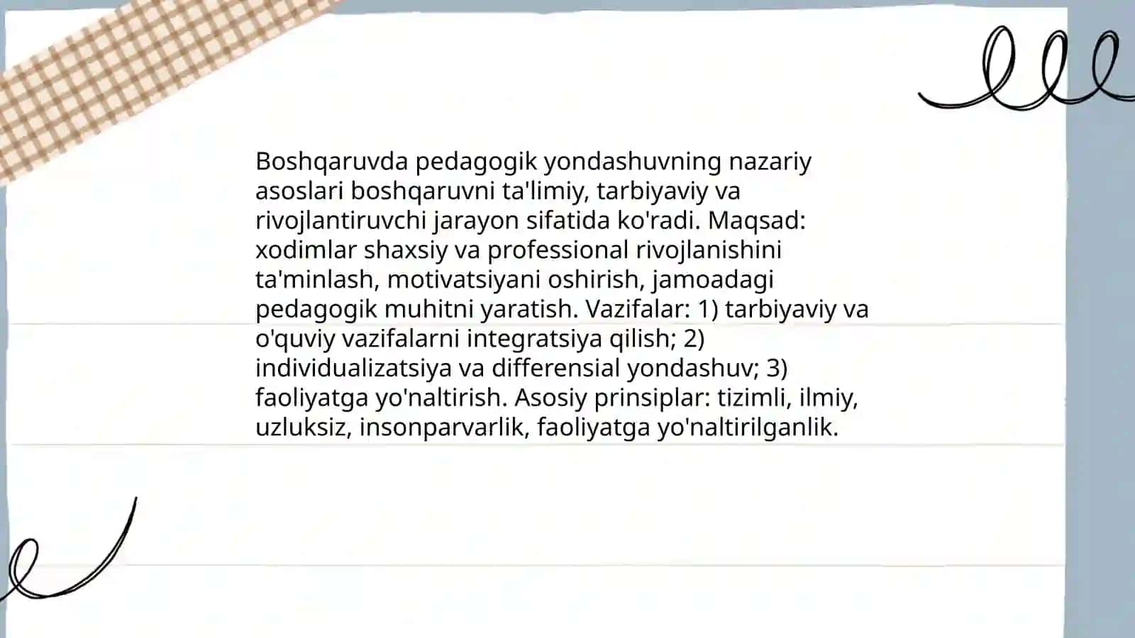 Boshqaruvning pedagogik- psixologik xususiyatlari 3
