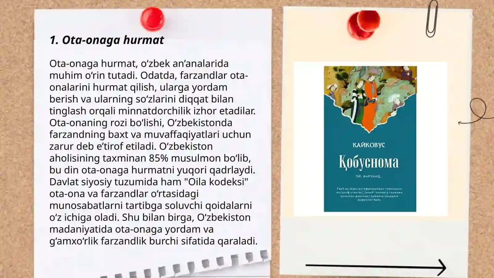 Qobusnoma hikoyat va tamsillar 3