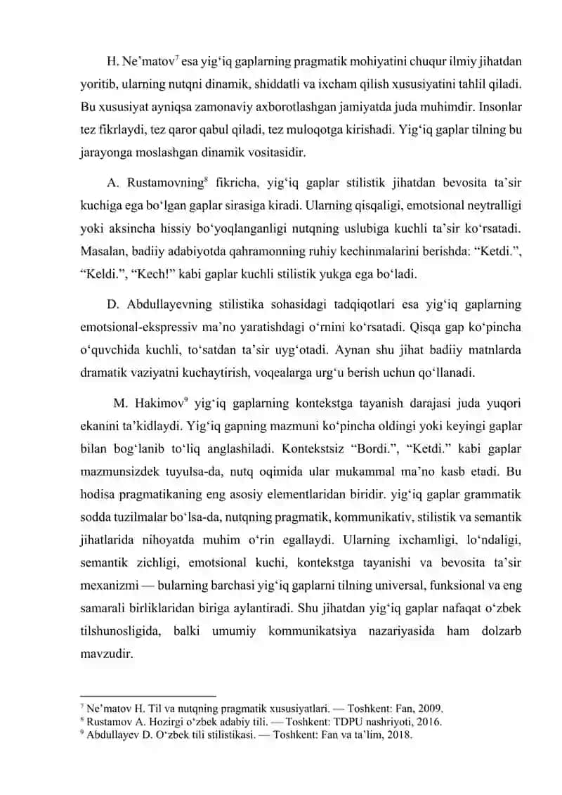 Yig‘iq gaplarning pragmatik xususiyatlari 3