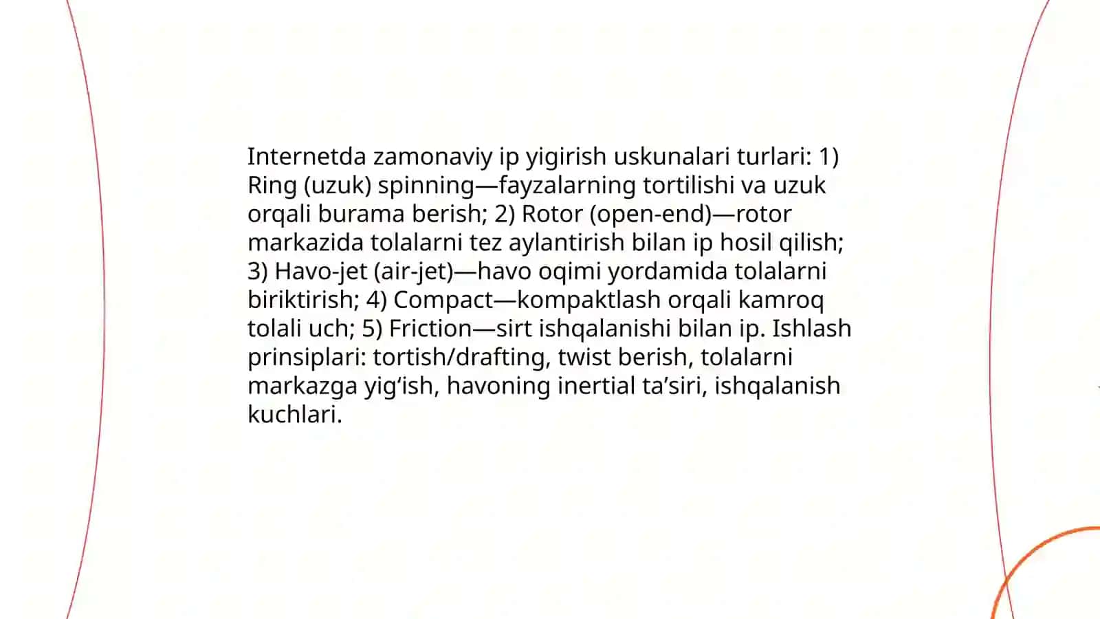Zamonaviy IP yigirish uskunalari 3
