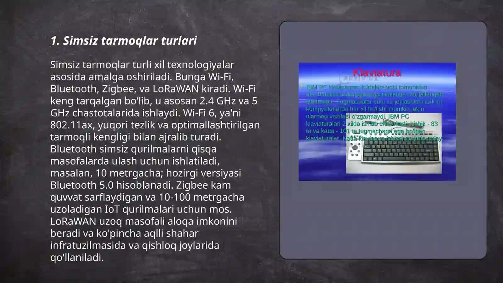 Simsiz tarmoqlar bilan ishlash 3