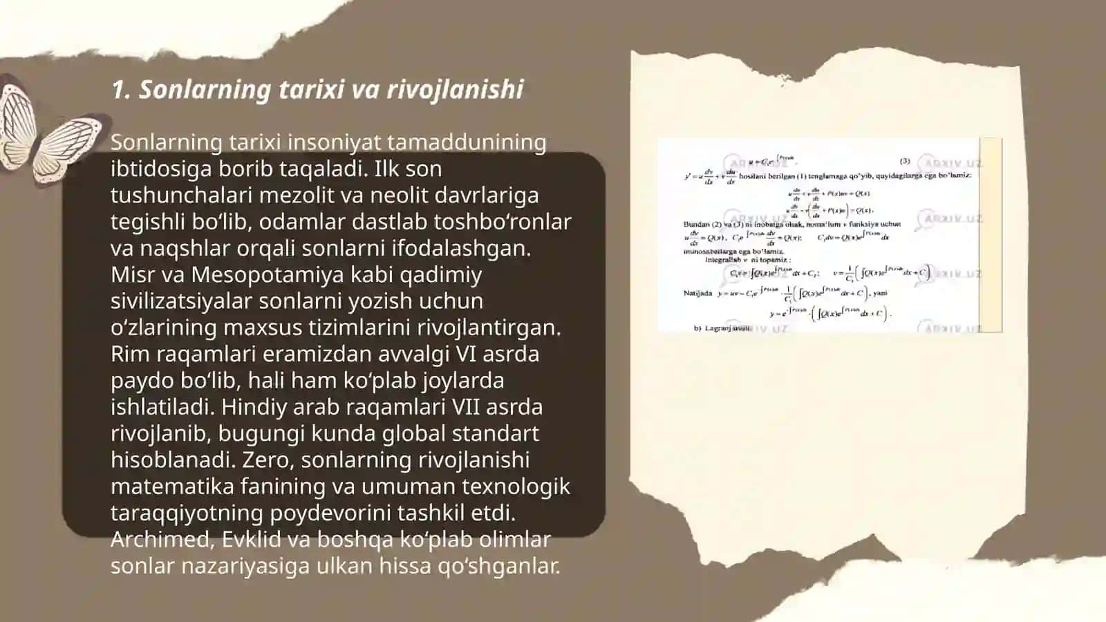 Sonlarni nomerlashni o’rgatish metodikasi 3